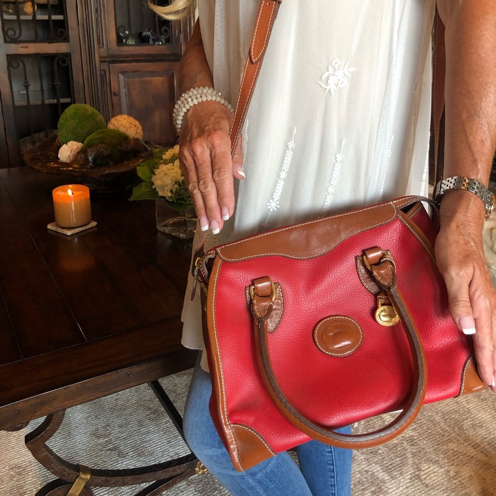 Authentic Vintage Red Dooney & Bourke Purse